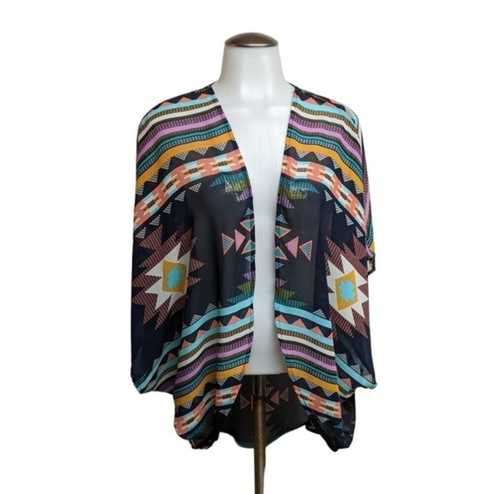 xhilaration SwimWear Boho Cover-Up Women XS/S Beach Swim Beachwear Oversized